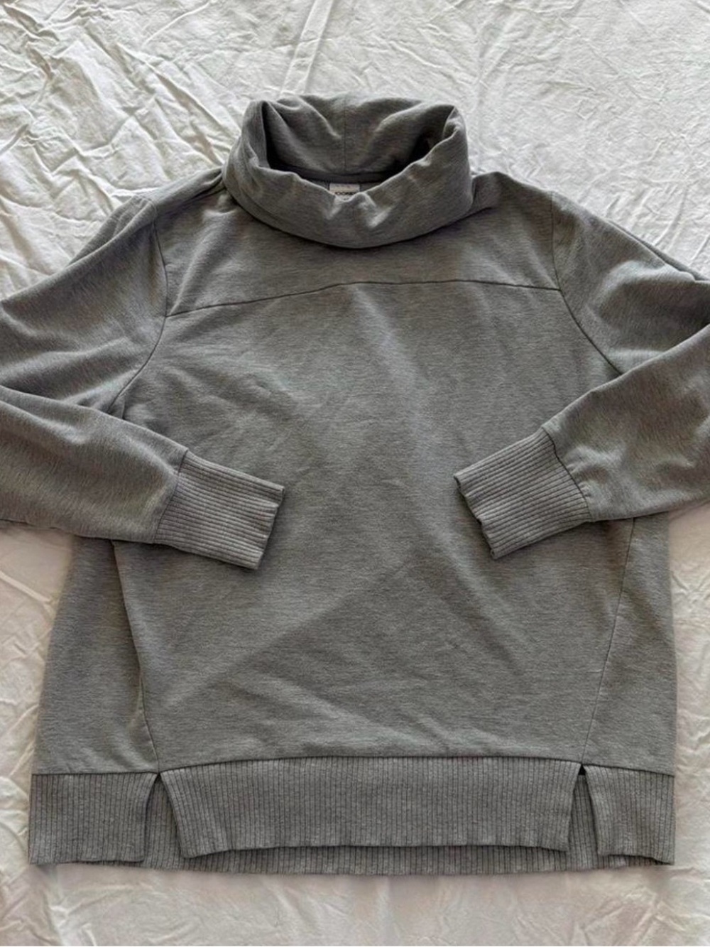 Jockey Gray Turtleneck Sweatshirt